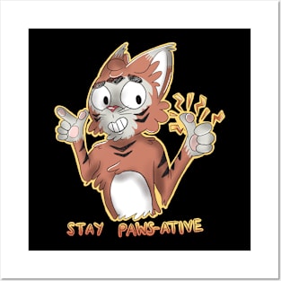 Stay Paws-Ative Posters and Art